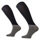 WAHLSTEN MICROFIBER SOCKS 3-PACK, BLACK